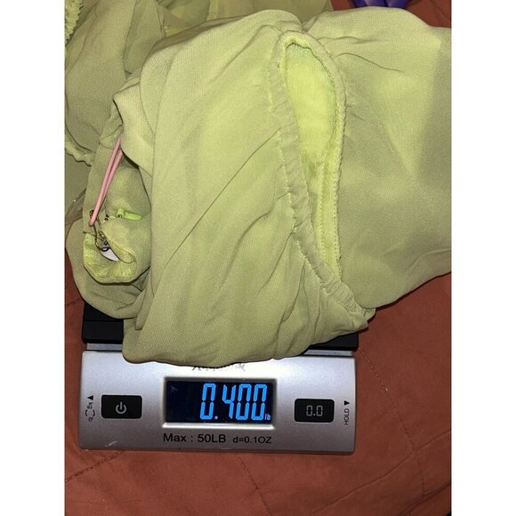 NWT House Of CB  Baby lime chiffon halter mini dress - Picture 4 of 9